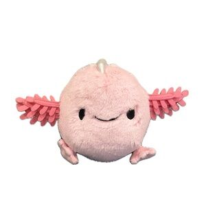 Squishable Baby Axolotl 7" Plush Soft Pink Stuffed Animal Reptile Amphibian Cute